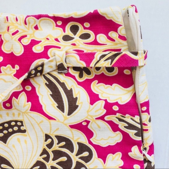 J. Crew Floral Mini Skirt Size 4 - Picture 4 of 6